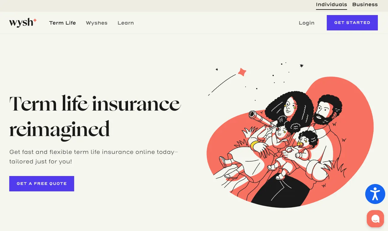 wysh web app